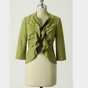 TABITHA ANTHRO GREEN JACKET